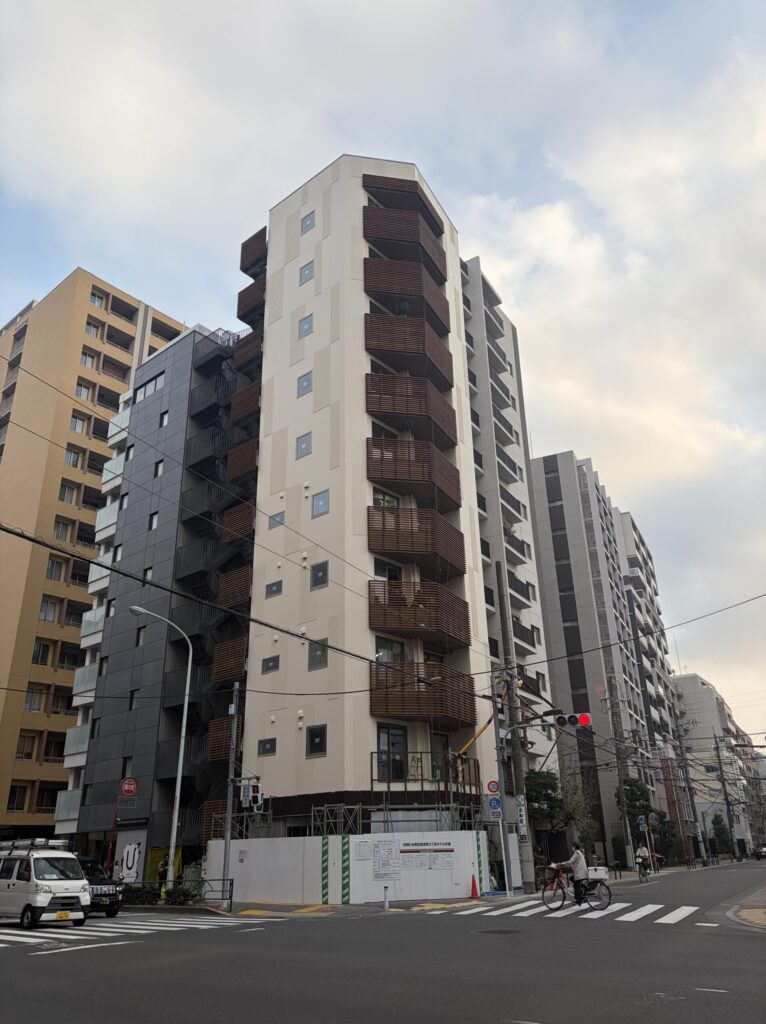 西浅草3丁目宿家浅草粋の建築中外観写真