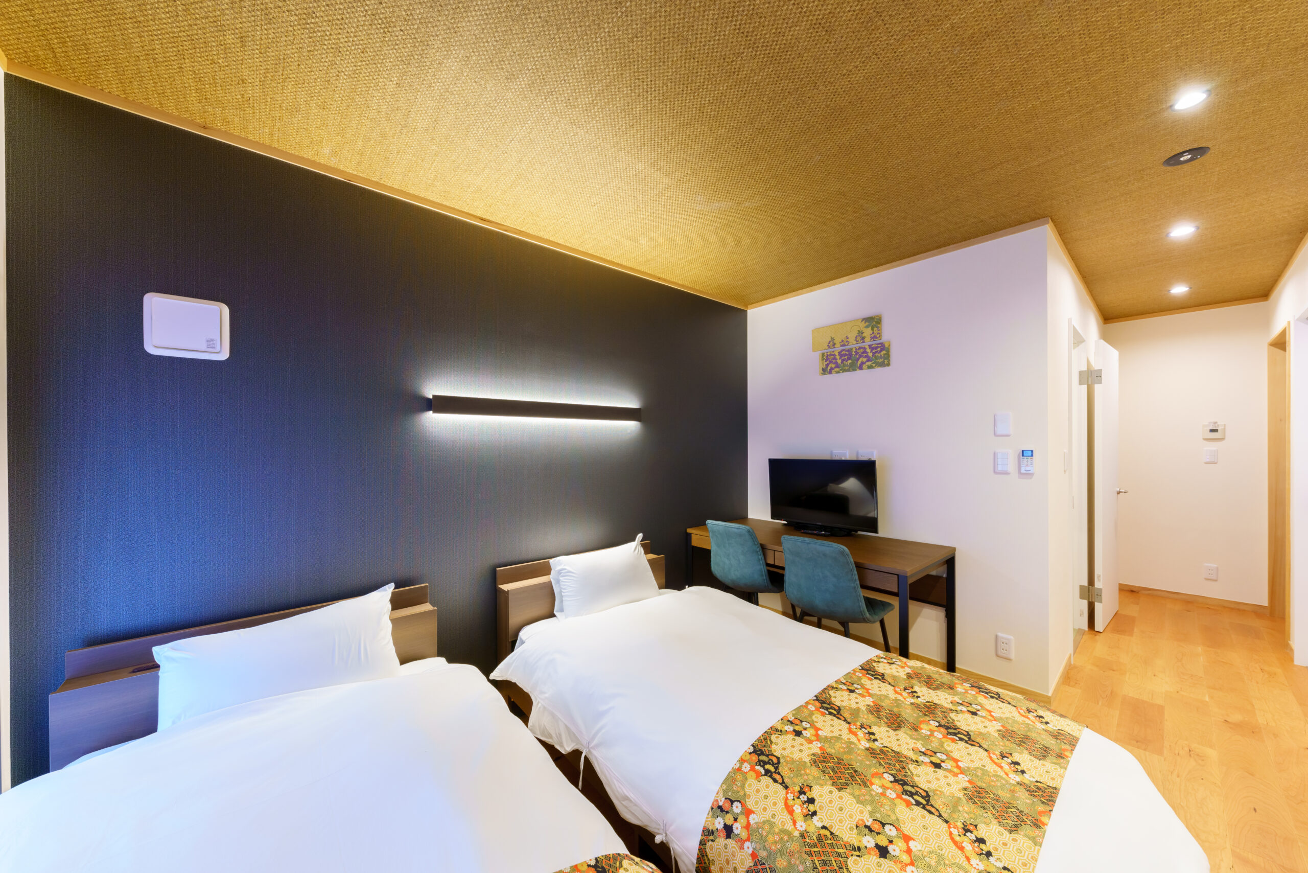台東区浅草にある宿家すずめホテルの客室寝室画像